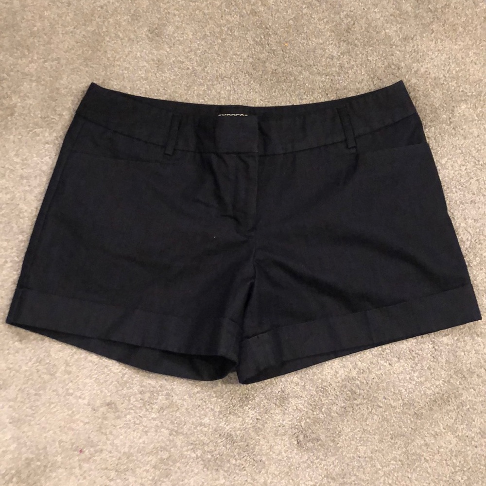 EXPRESS- Editor Denim Color Shorts